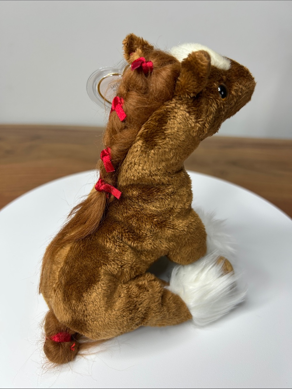 2/$25🌻 2001 TY Beanie Baby Hoofer Horse w/ Tags MWMT Vintage Plush - Picture 2 of 8